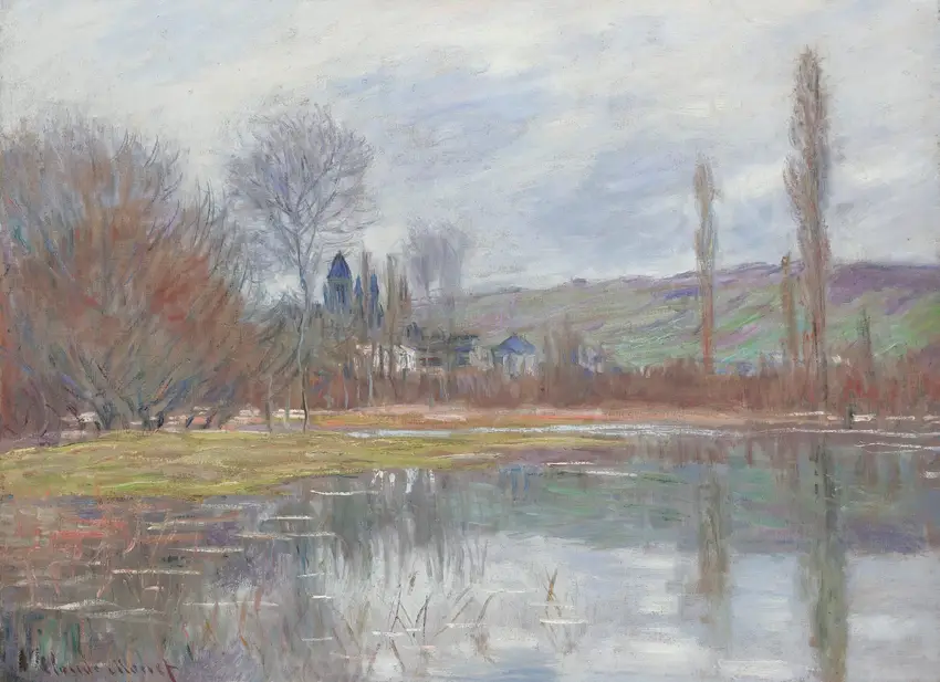 Printemps À Vétheuil (1881) by Claude Monet